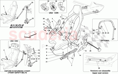 Part Diagram for Ferrari 81348200