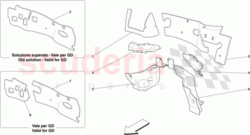 Part Diagram for Ferrari 67848100