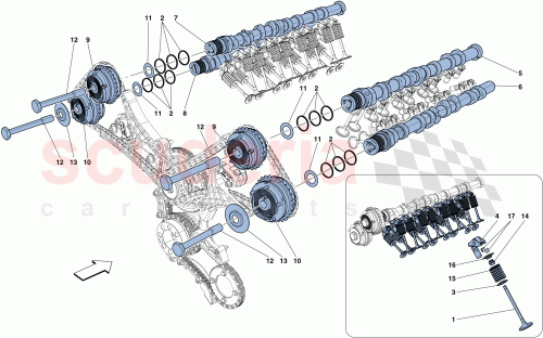 Part Diagram for Ferrari 330639