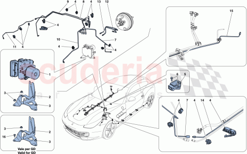 Part Diagram for Ferrari 334088