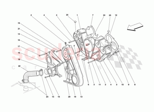 Part Diagram for Ferrari 156786