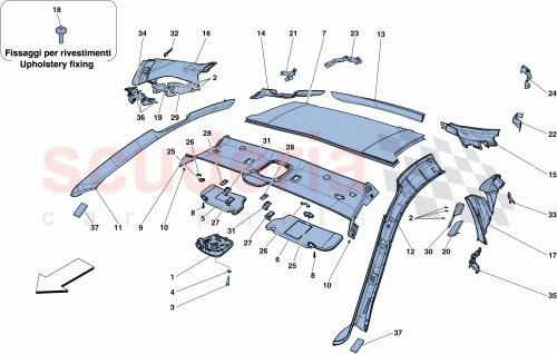Part Diagram for Ferrari 87544700