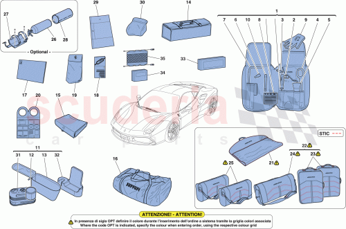 Part Diagram for Ferrari 87674600