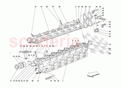 Part Diagram for Ferrari 142599