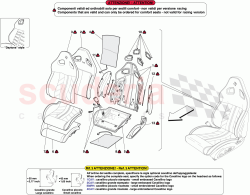 Part Diagram for Ferrari 80217600
