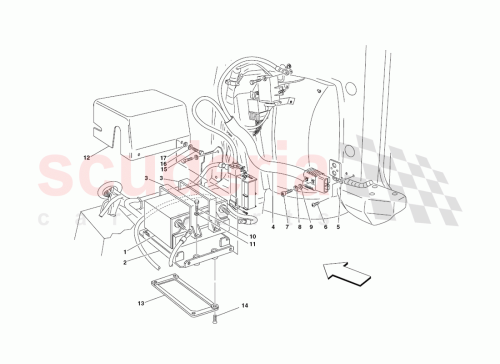 Part Diagram for Ferrari 6933880