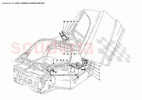 Part Diagram for Ferrari 66539600