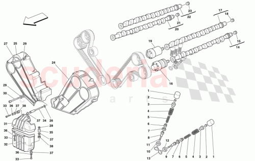 Part Diagram for Ferrari 183900