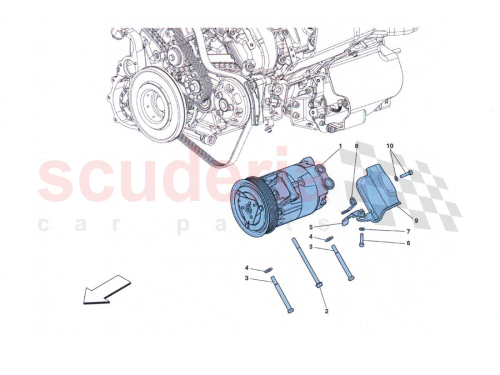 Part Diagram for Ferrari 252462