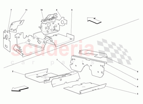 Part Diagram for Ferrari 65376500
