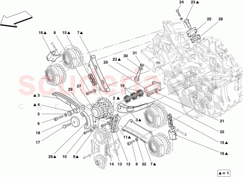 Part Diagram for Ferrari 231627