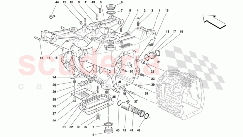 Part Diagram for Ferrari 13453634