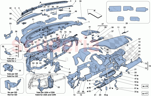 Part Diagram for Ferrari 84624800