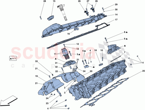Part Diagram for Ferrari 272344