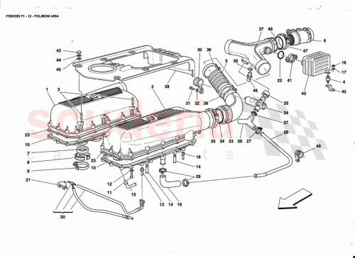 Part Diagram for Ferrari 162397