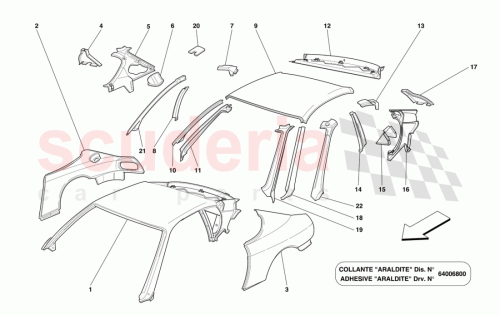 Part Diagram for Ferrari 65603000