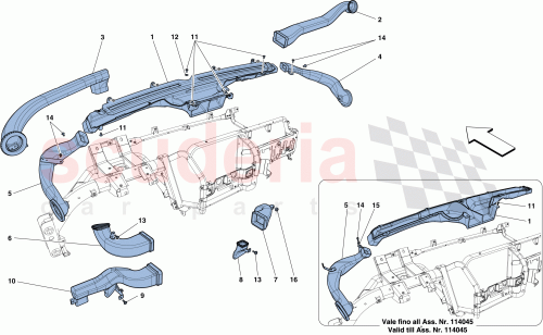 Part Diagram for Ferrari 84489600