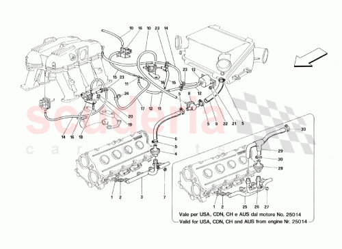 Part Diagram for Ferrari 115147