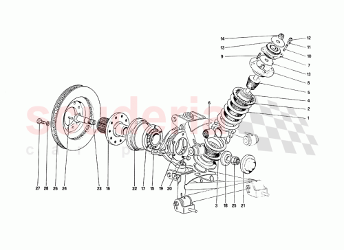 Part Diagram for Ferrari 14238731