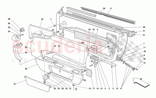 Part Diagram for Ferrari 66357600