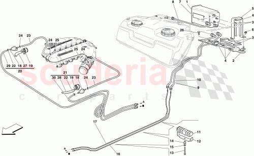 Part Diagram for Ferrari 228294