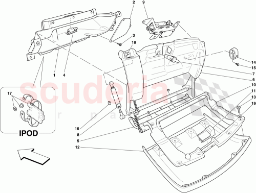Part Diagram for Ferrari 68662600