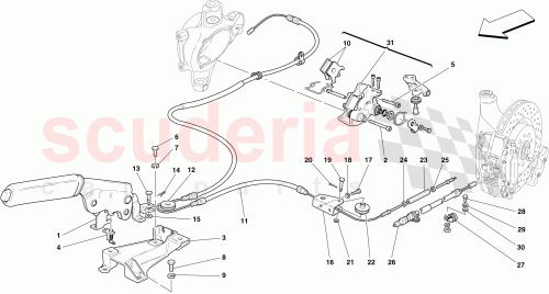 Part Diagram for Ferrari 256605