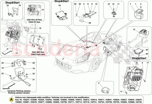 Part Diagram for Ferrari 223469