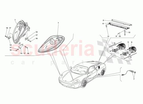 Part Diagram for Ferrari 226723