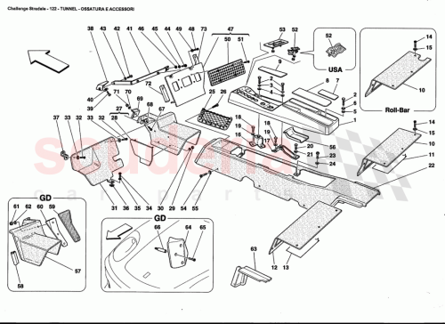 Part Diagram for Ferrari 68078700