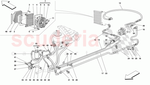 Part Diagram for Ferrari 64290100