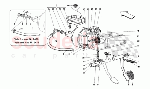 Part Diagram for Ferrari 124686