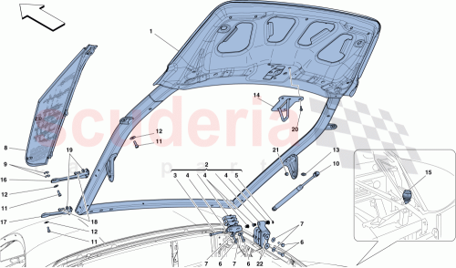 Part Diagram for Ferrari 81429600
