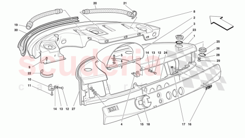 Part Diagram for Ferrari 157869