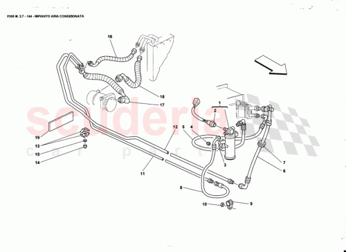 Part Diagram for Ferrari 62964700