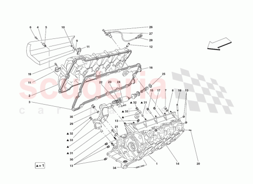 Part Diagram for Ferrari 250646
