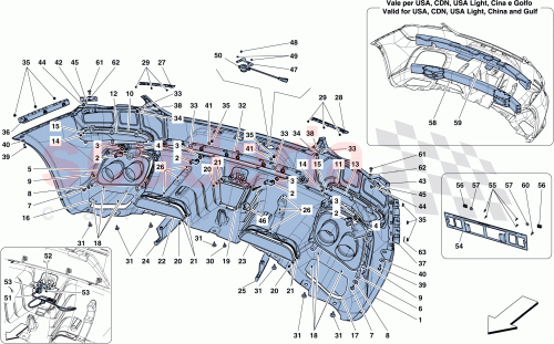 Part Diagram for Ferrari 798987
