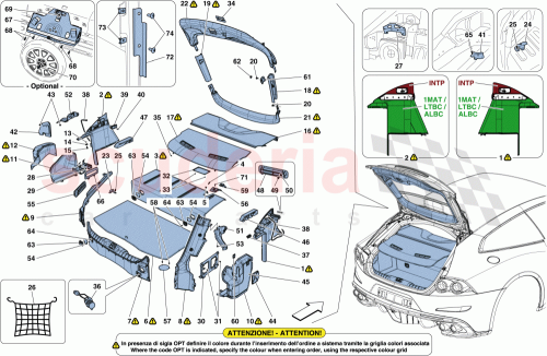 Part Diagram for Ferrari 87236000