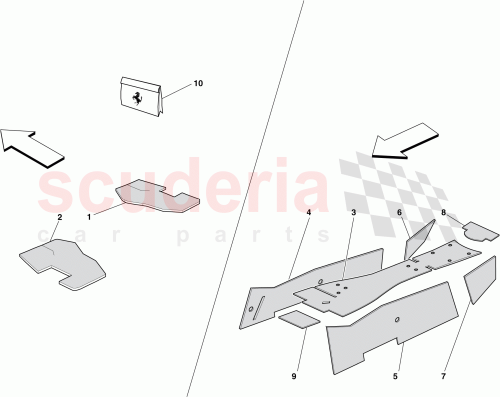 Part Diagram for Ferrari 84543200