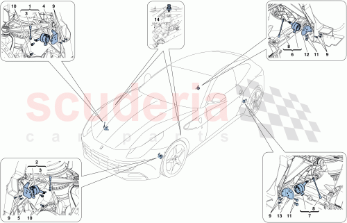 Part Diagram for Ferrari 268368