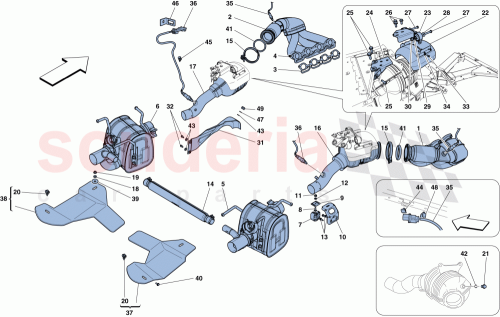 Part Diagram for Ferrari 301127