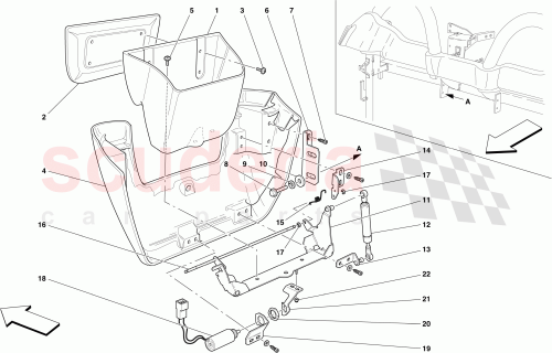 Part Diagram for Ferrari 65908700