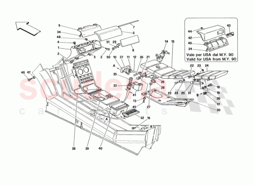 Part Diagram for Ferrari 10977524