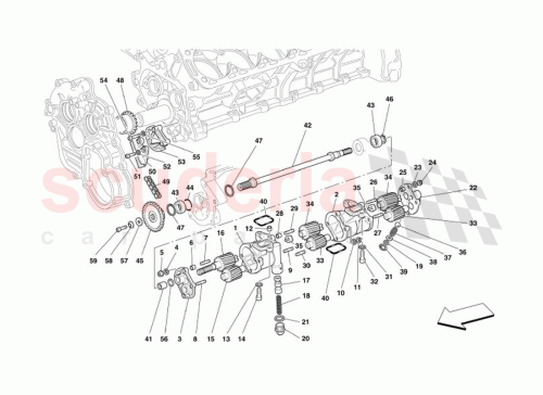 Part Diagram for Ferrari 154588