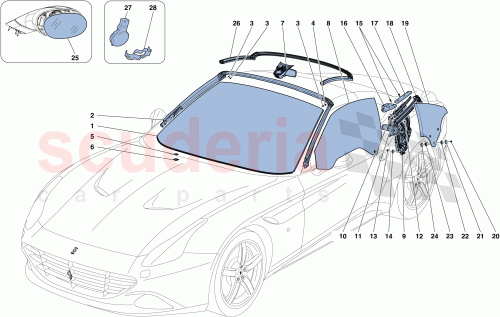 Part Diagram for Ferrari 67163200