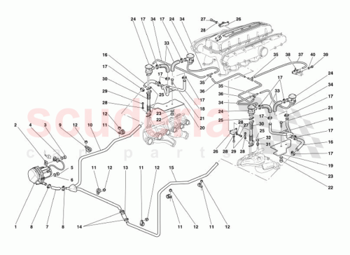 Part Diagram for Ferrari 154652
