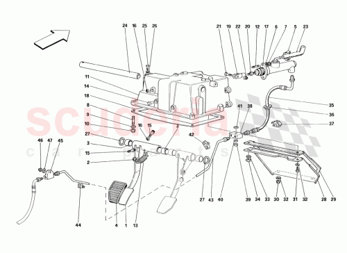 Part Diagram for Ferrari 113833