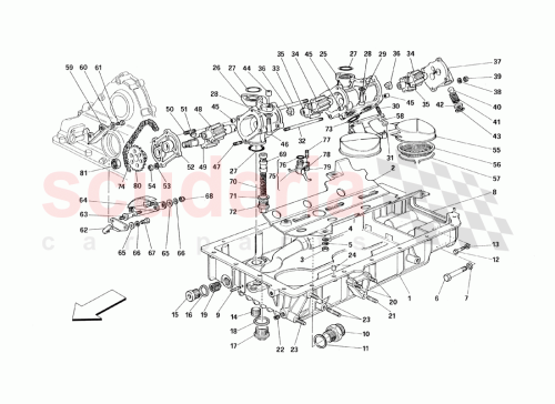 Part Diagram for Ferrari 13543124