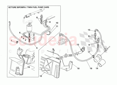 Part Diagram for Ferrari 174466