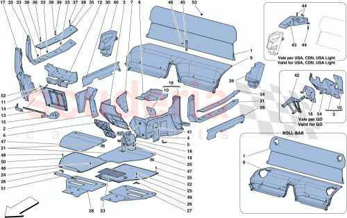 Part Diagram for Ferrari 85765600